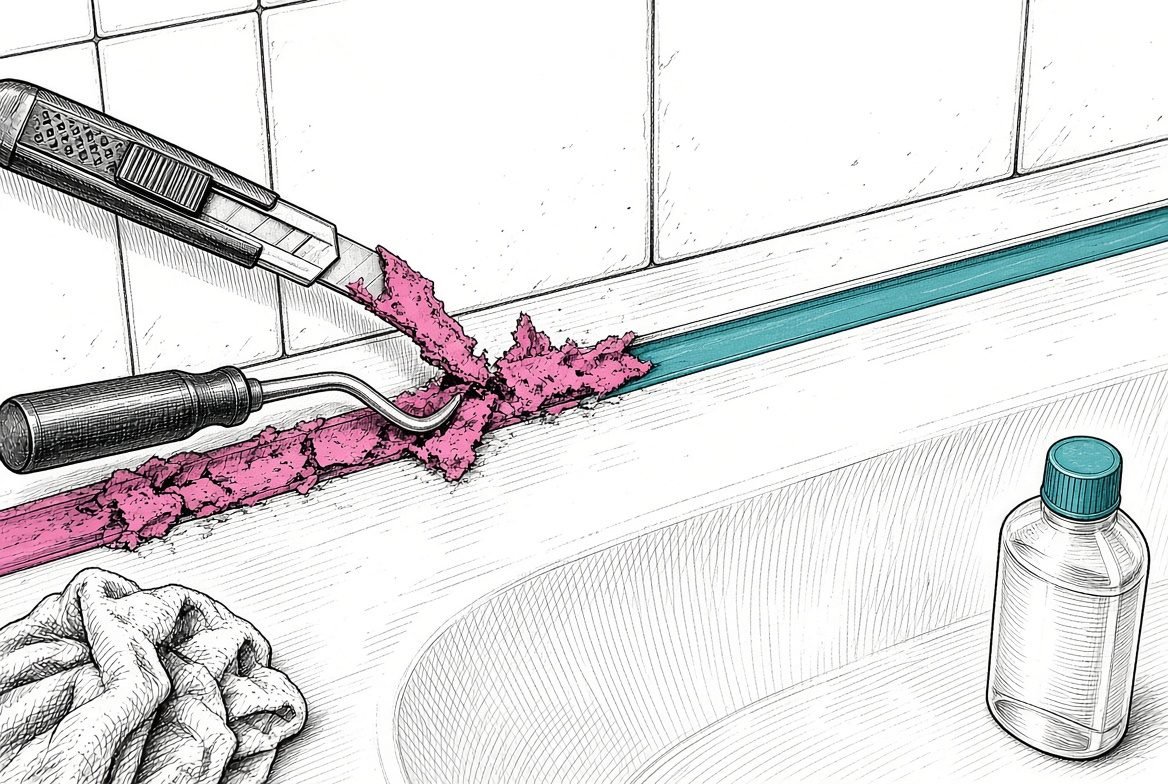 Prep the surface — Caulking Guide for Homeowners