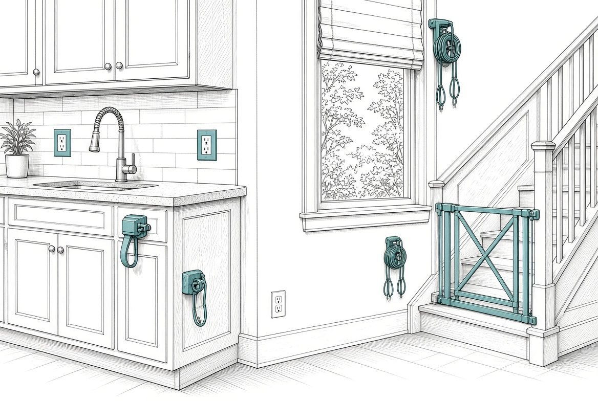 Secure hazards — Childproofing Your Home