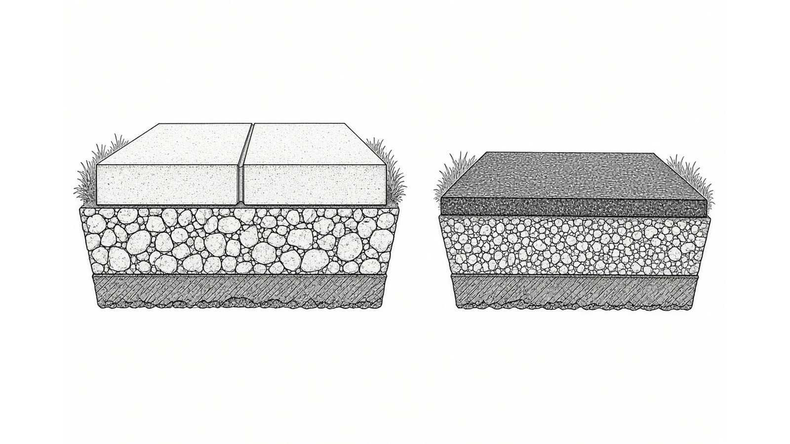 Cost and lifespan — Concrete vs Asphalt Driveway