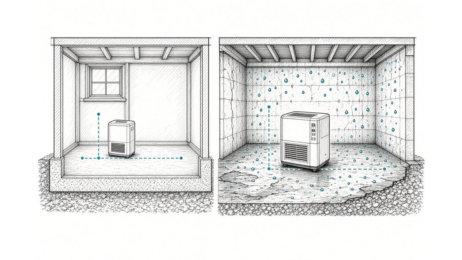 Size it to the space — Dehumidifier Guide