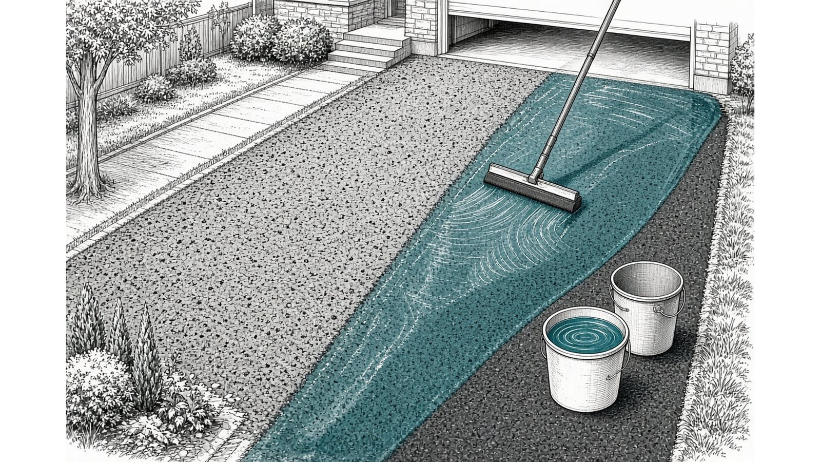 Seal the surface — Driveway Maintenance Guide