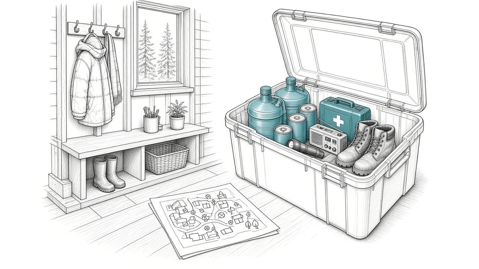 Build a kit and plan — Earthquake Preparedness for BC Homes