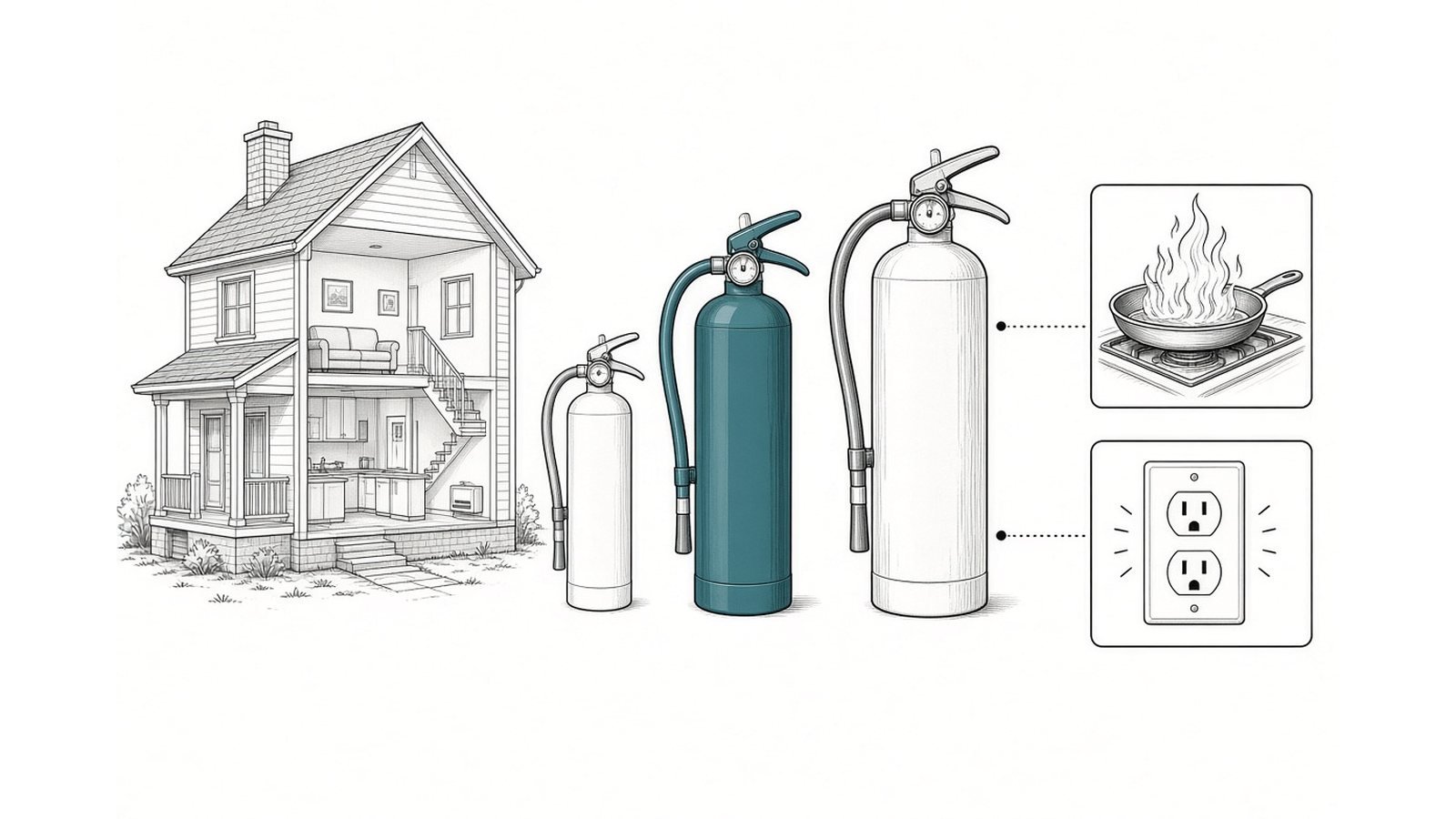 Choose the right type — Home Fire Extinguisher Guide