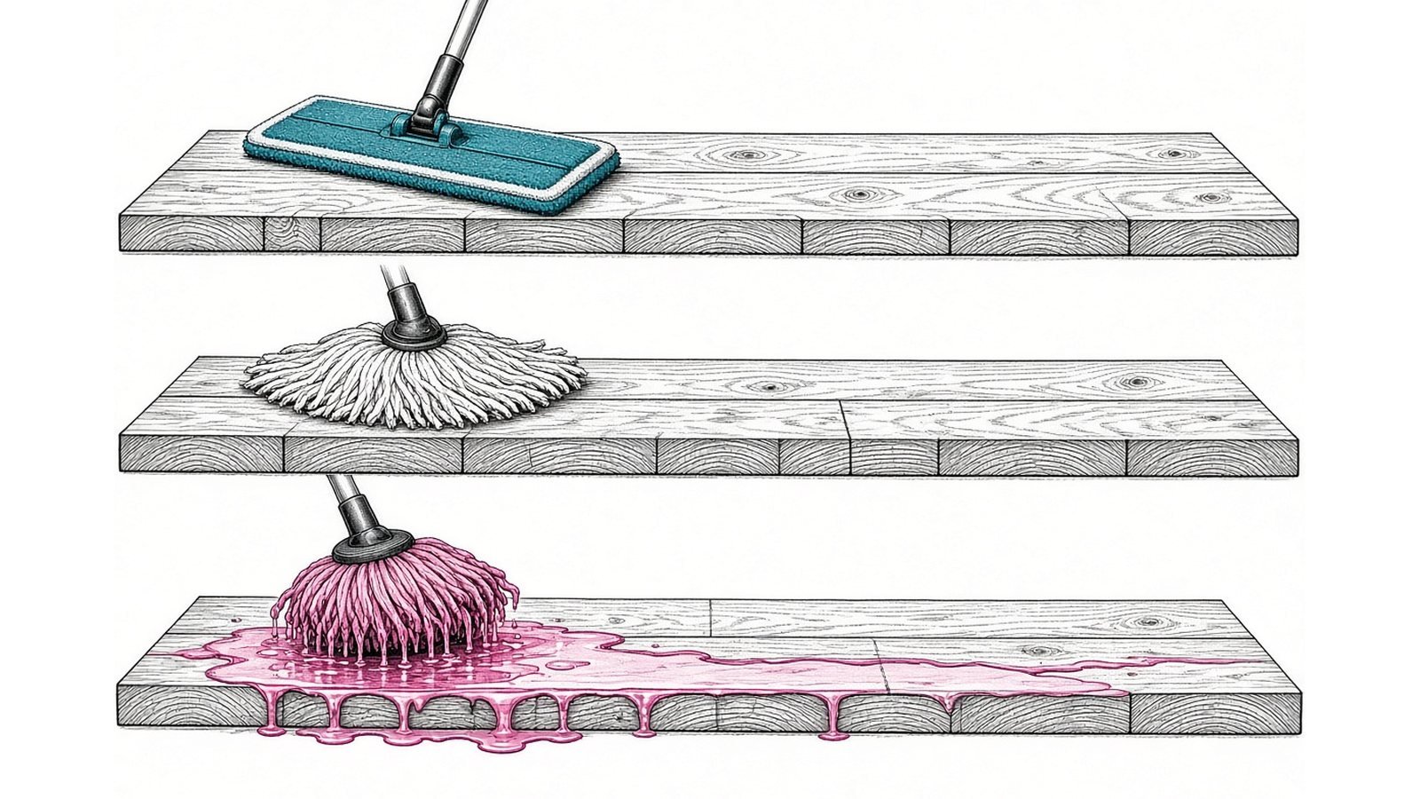 Clean the right way — Hardwood Floor Care Guide