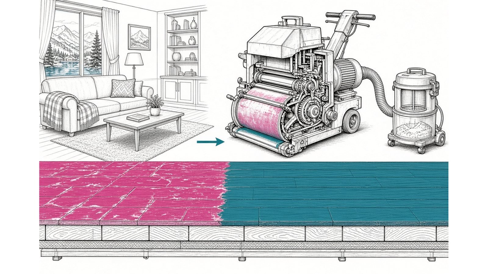 Refinish when needed — Hardwood Floor Care Guide
