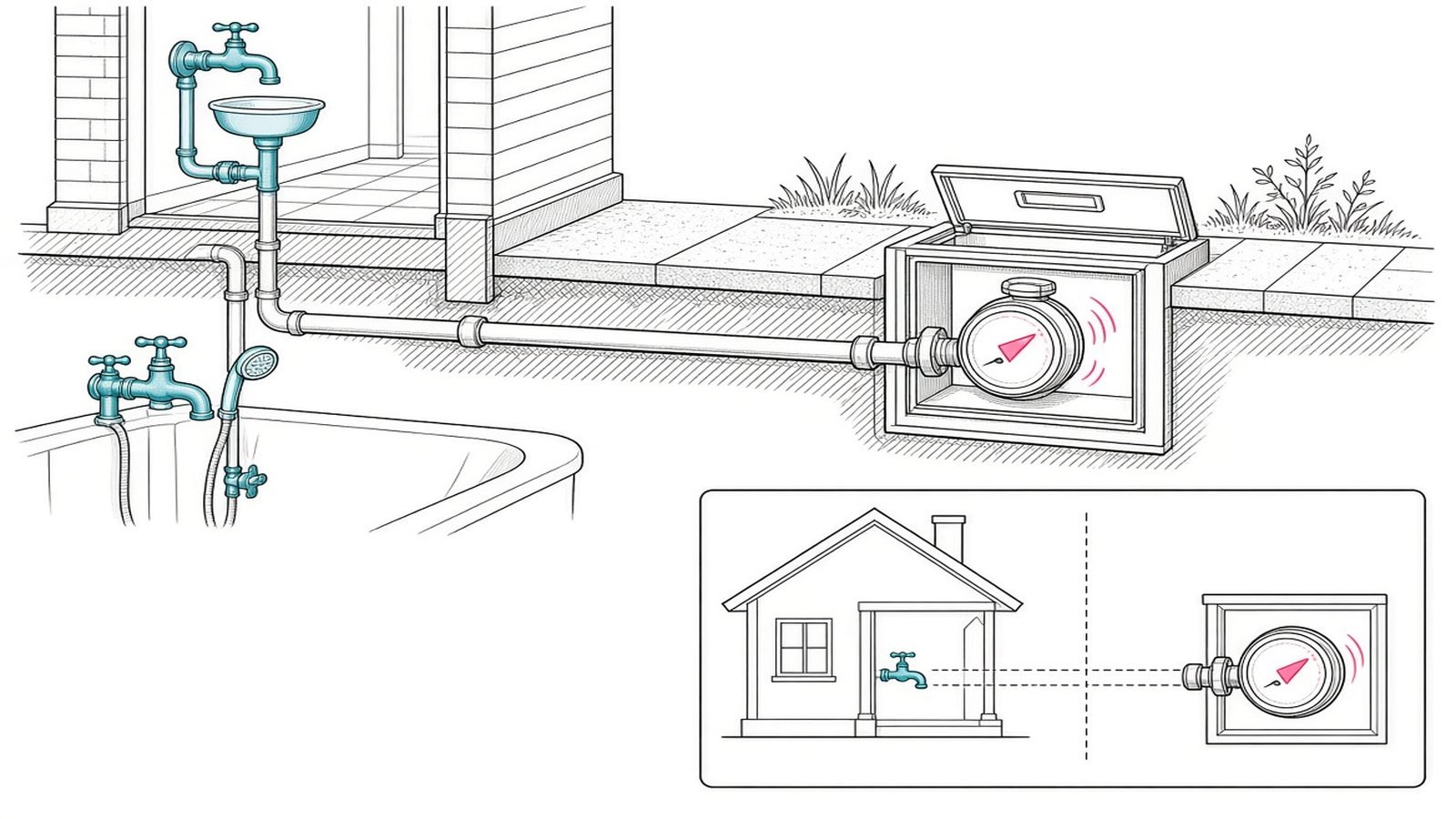 The meter test — How to Find a Hidden Water Leak