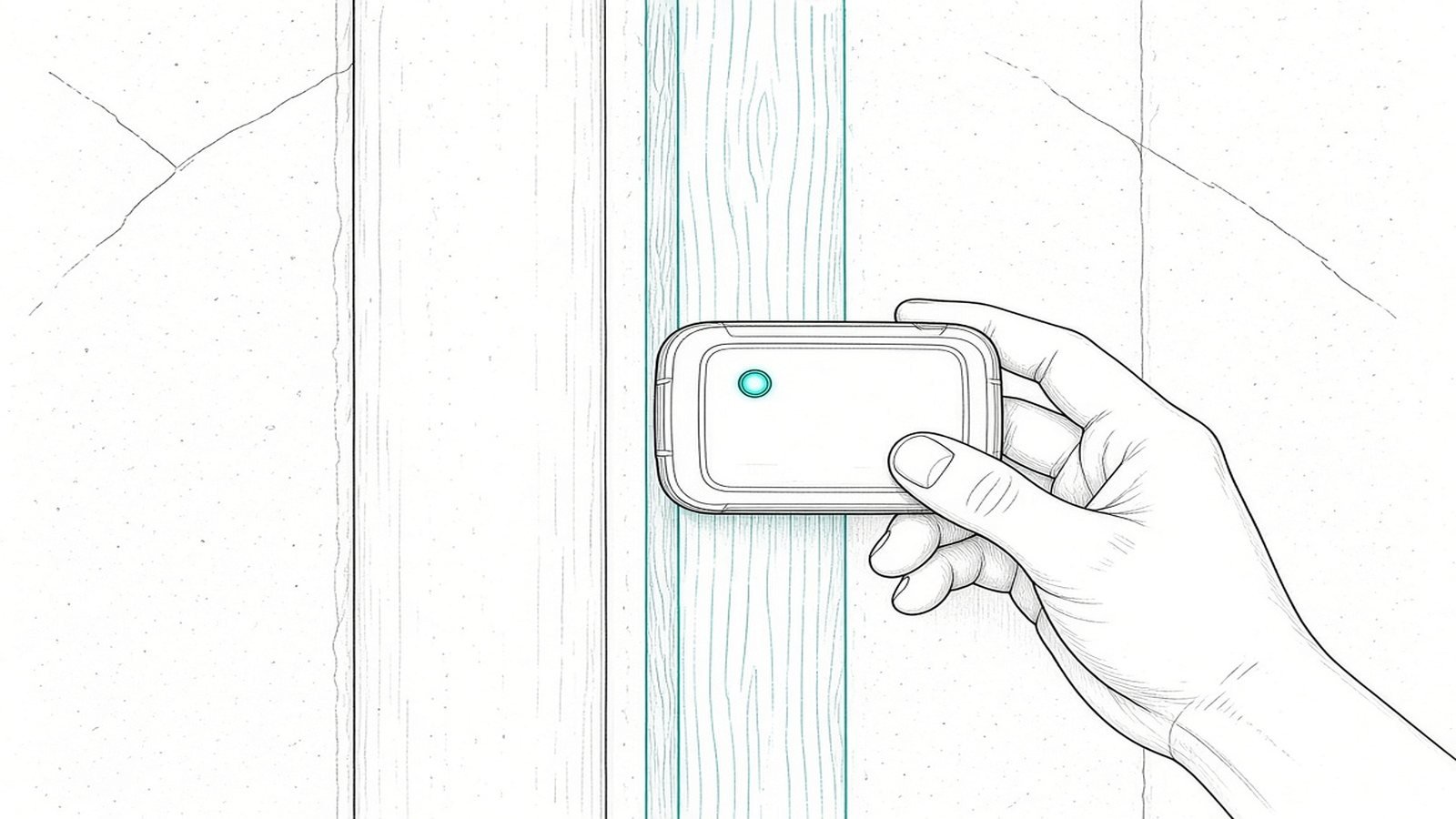 Use a stud finder — How to Find Wall Studs