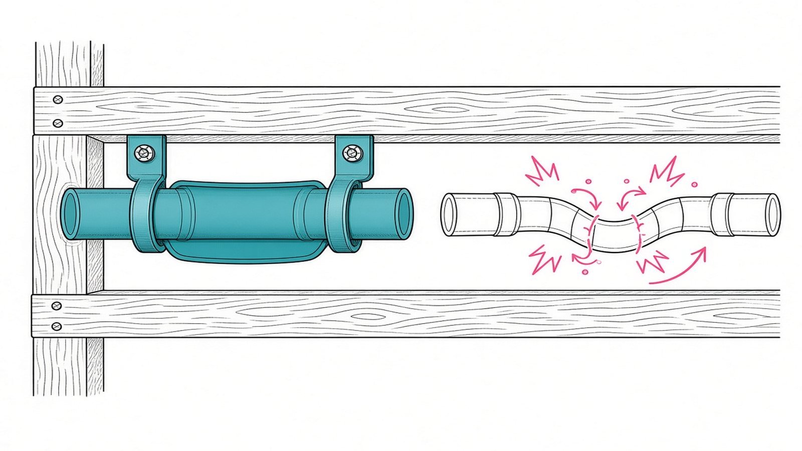 Secure and cushion — How to Fix Water Hammer