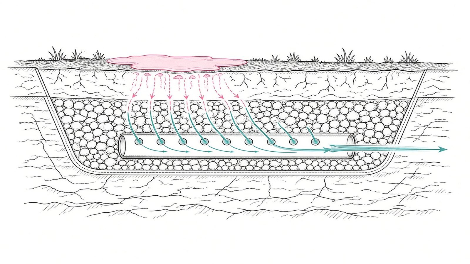French drains — How to Fix Yard Drainage Problems