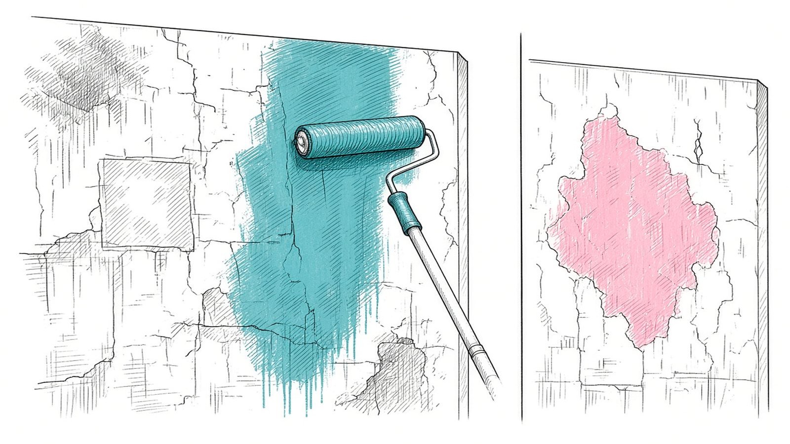 Prime if needed — How to Paint a Room