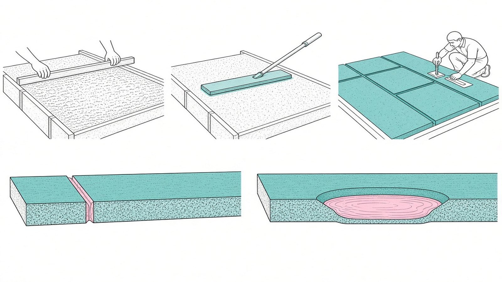 Pour and finish — How to Pour a Concrete Slab