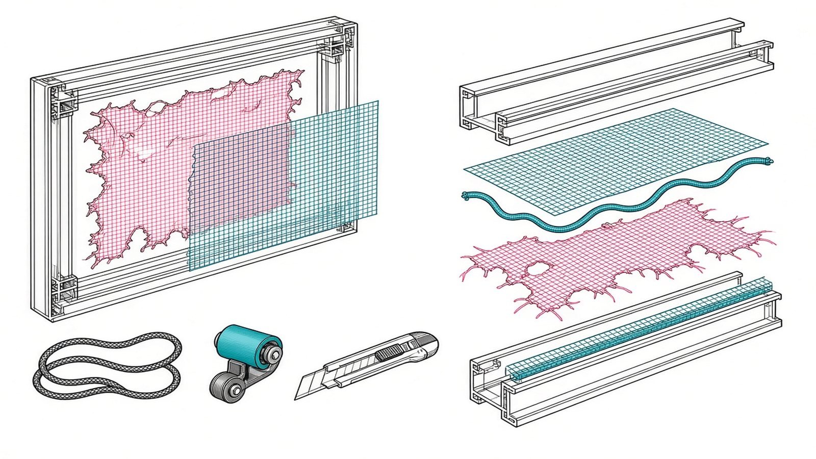 How to Replace a Window Screen