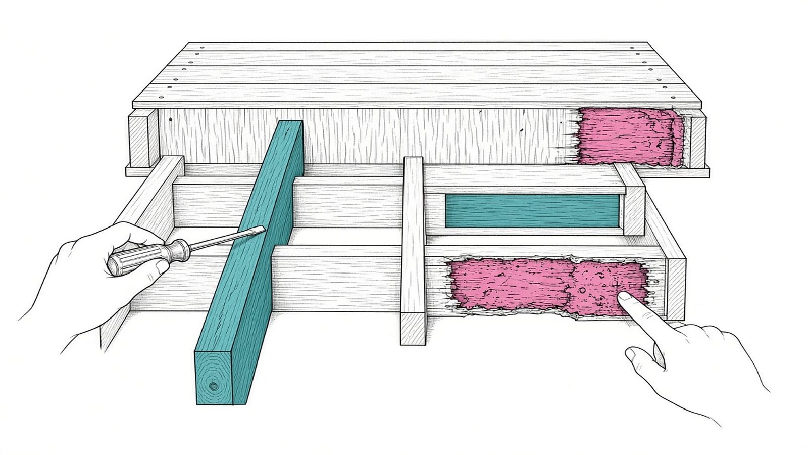 Check the structure first — How to Replace Deck Boards