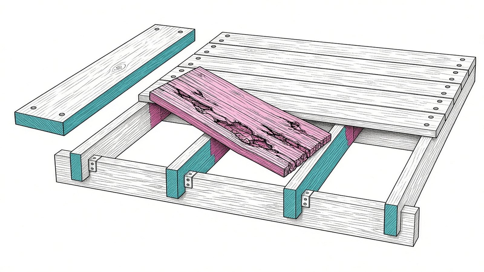 How to Replace Deck Boards