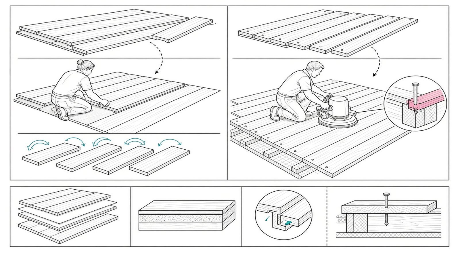 Cost and installation — Laminate vs Hardwood Flooring