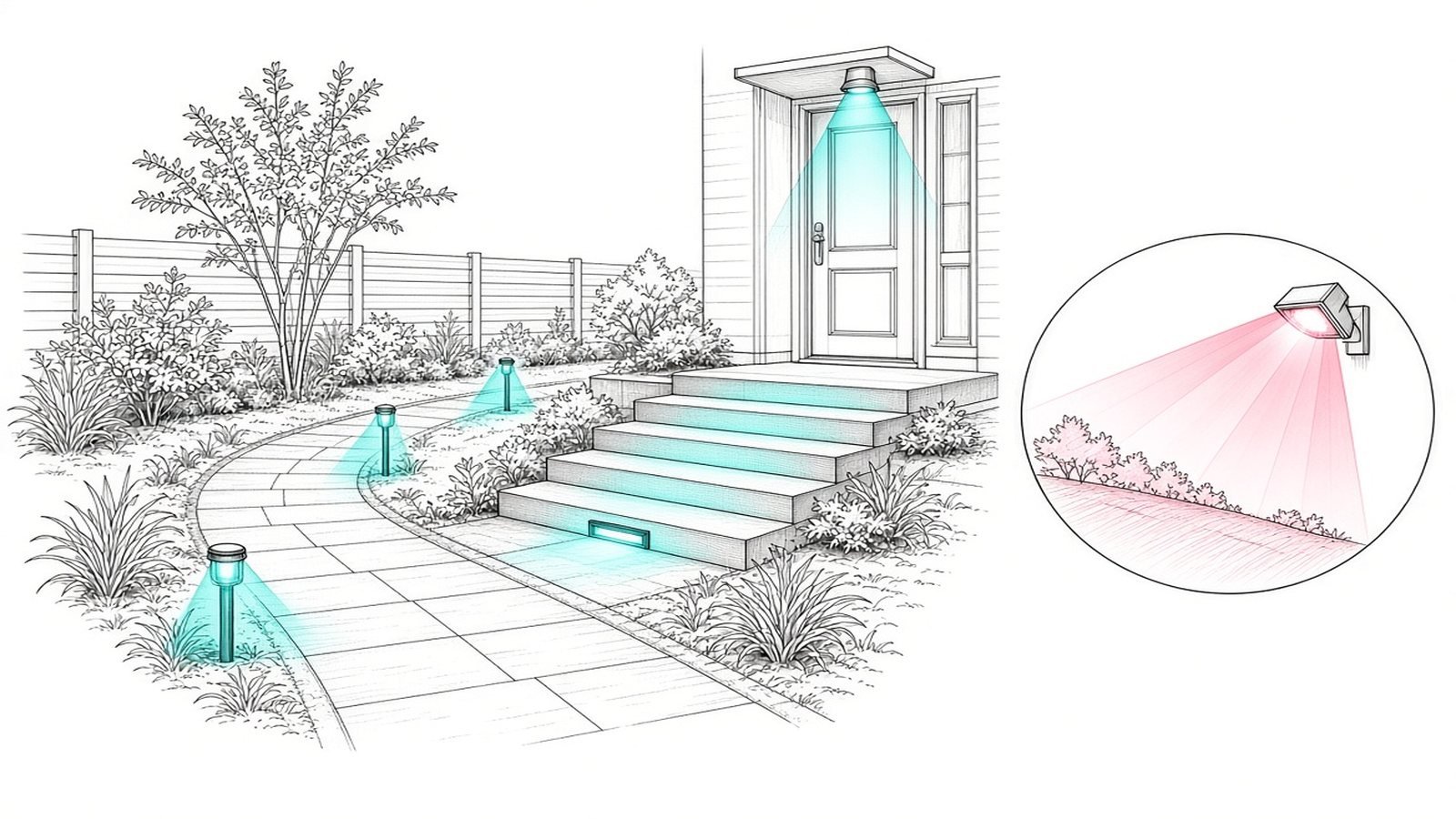 Layer the lighting — Outdoor Lighting Guide