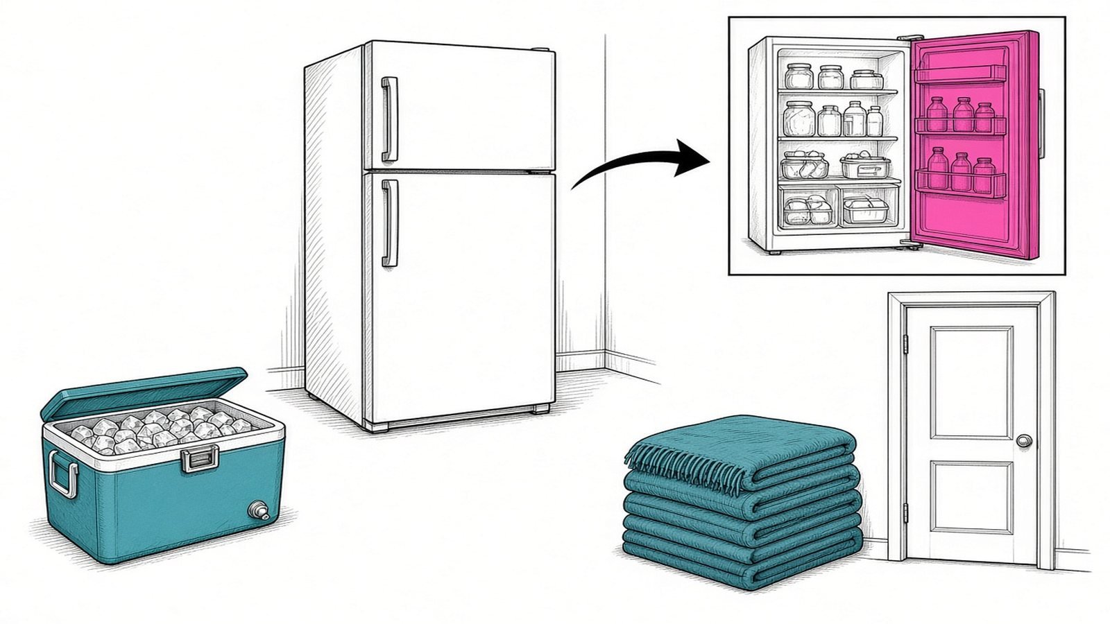 Protect food and stay warm — Power Outage Preparedness