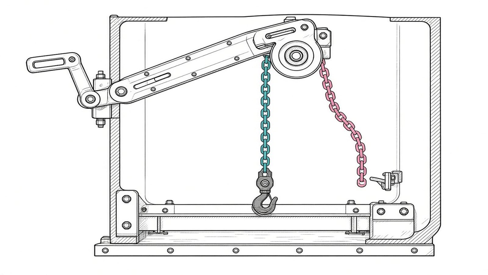Check the chain and handle — Toilet Won't Flush? Troubleshooting