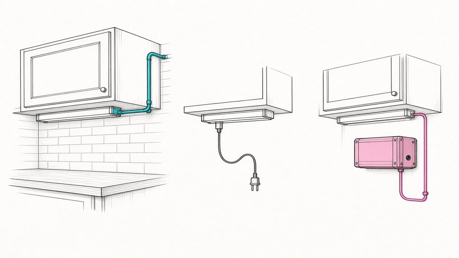 Powering it — Under-Cabinet Lighting Guide
