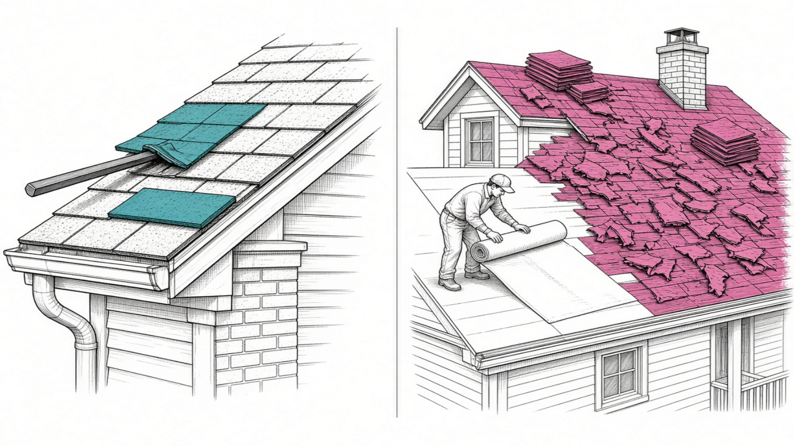 Repair or replace? — When to Replace Your Roof: Signs and Timing